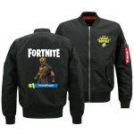 Fortnite Jackets - Solid Color Fortnite Game Battle Hound Jonesy Icon Fleece Jacket