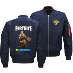 Fortnite Jackets - Solid Color Fortnite Game Bullet Storm Icon Fleece Jacket
