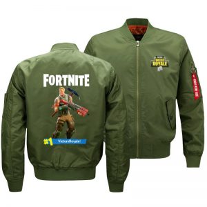 Fortnite Jackets - Solid Color Fortnite Game Bullet Storm Icon Fleece Jacket