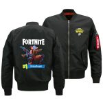 Fortnite Jackets - Solid Color Fortnite Game Fruit Juice Drink Icon Fleece Jacket