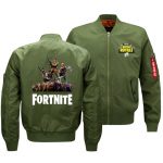 Fortnite Jackets - Solid Color Fortnite Game PVE Mode Hero Icon Fleece Jacket