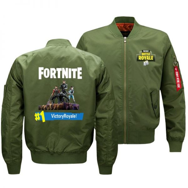 Fortnite Jackets - Solid Color Fortnite Game Scavenger Heroes Icon Fleece Jacket