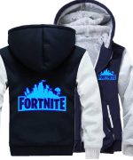 Fortnite Jackets - Solid Color Fortnite Game Series Fortnite Luminous Fleece Jacket