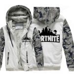 Fortnite Jackets - Solid Color Fortnite Game Series Super Cool Fleece Jacket