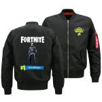 Fortnite Jackets - Solid Color Fortnite Game Skull Trooper Jonesy Icon Fleece Jacket