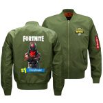 Fortnite Jackets - Solid Color Fortnite Game Special Forces Flight Suit Icon Fleece Jacket