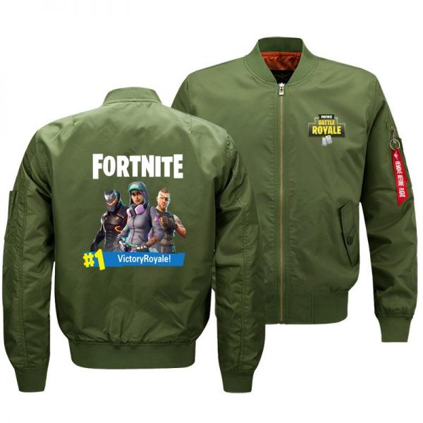 Fortnite Jackets - Solid Color Fortnite Game Special Forces Icon Flight Suit Fleece Jacket