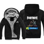 Fortnite Jackets - Solid Color Fortnite Game Victory Royale Hero Icon Super Cool Fleece Jacket