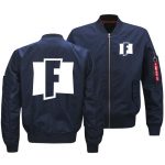 Fortnite Jackets - Solid Color Fortnite Game Victory Royale Logo Icon Fleece Jacket