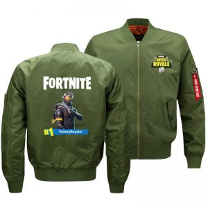 Fortnite Jackets - Solid Color Fortnite Game Victory Royale Pecial Forces Icon Fleece Jacket