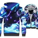 Fortnite Jackets - Solid Color Fortnite Series Omega Landing Super Cool 3D Fleece Jacket