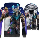 Fortnite Jackets - Solid Color Fortnite Series Ultimate Skin Super Cool 3D Fleece Jacket
