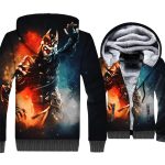 Fortnite Jackets - Solid Color Fortnite Series WuKong Game Character Super Cool 3D Fleece Jacket