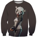 Fortnite Panda Skin Hoodies - Battle Royale Pullover Hoodie