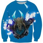 Fortnite Ragnarok Skin Hoodie - Battle Royale Blue Hoodie