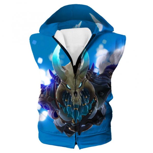 Fortnite Ragnarok Skin Hoodie - Battle Royale Blue Hoodie