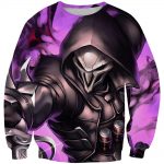 Fortnite Reaper Skin Hoodies - Pullover Purple Hoodie