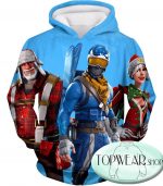 Fortnite Sweatshirts - Alpine Ace and Christmas Skin 3D Sweatshirt