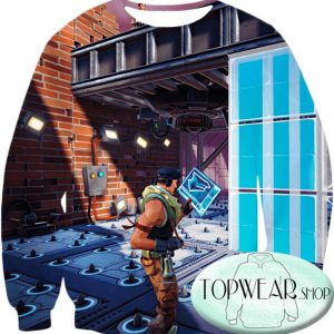 Fortnite Sweatshirts - Battle Royale Constructor 3D Sweatshirt