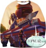 Fortnite Sweatshirts - Battle Royale Gameplay 3D Sweatshirt