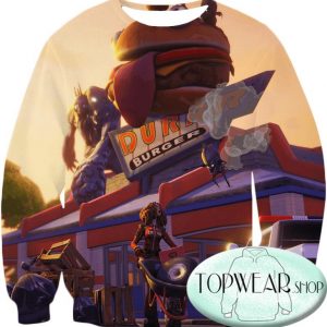 Fortnite Sweatshirts - Battle Royale Gameplay 3D Sweatshirt