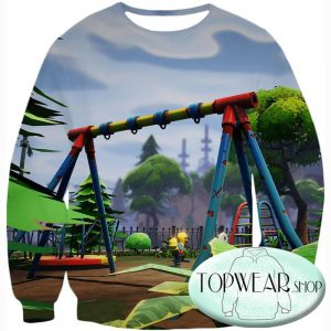 Fortnite Sweatshirts - Battle Royale Traps Gameplay 3D Sweatshirt
