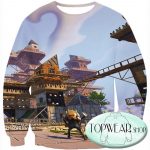 Fortnite Sweatshirts - Builder Gameplay Battle Royale 3D Sweatshirt