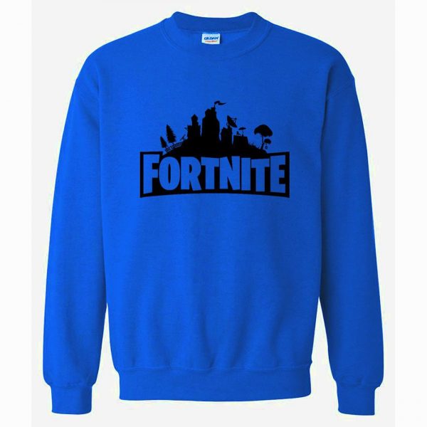 Fortnite Sweatshirts - Fortnite Sweatshirt Series Men's Sweatshirt Black Icon Fleece Sweatshirt