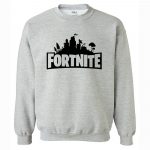 Fortnite Sweatshirts - Fortnite Sweatshirt Series Men's Sweatshirt Black Icon Fleece Sweatshirt