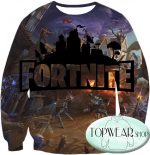 Fortnite Sweatshirts - Save the World Gameplay 3D Sweatshirt