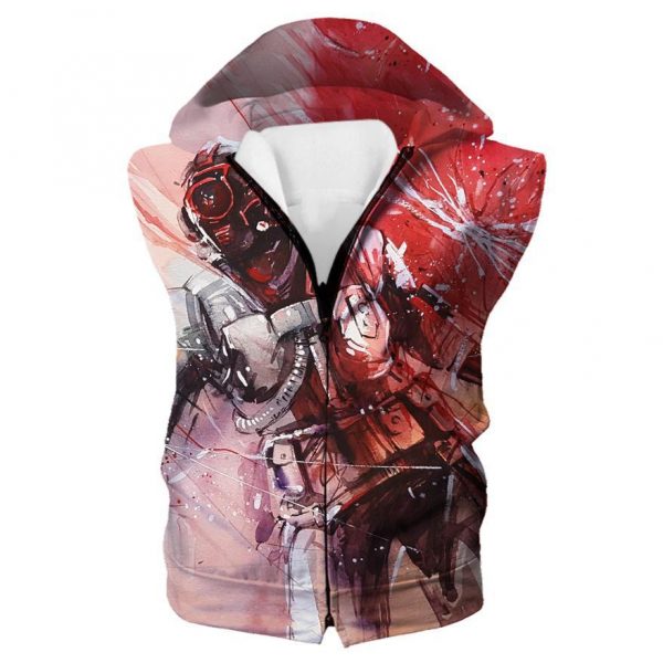 Fortnite The Visitor Skin Hoodies - Red Pullover Hoodie