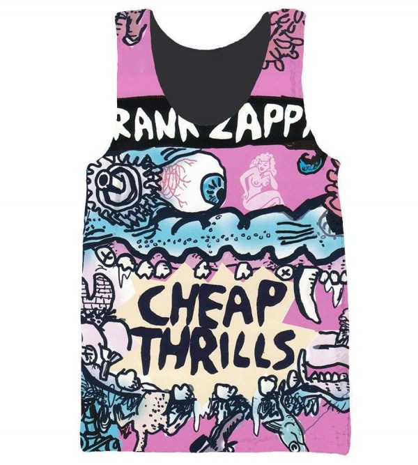 Frank Zappa Hoodies - Pulover Pink Hoodie