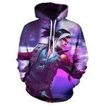 Free Fire Hoodies - Teens 3D Print Pullover Gaming Hoodie