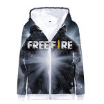 Free Fire Hoodies - Unisex 3D Print Zipper Gaming Hoodie