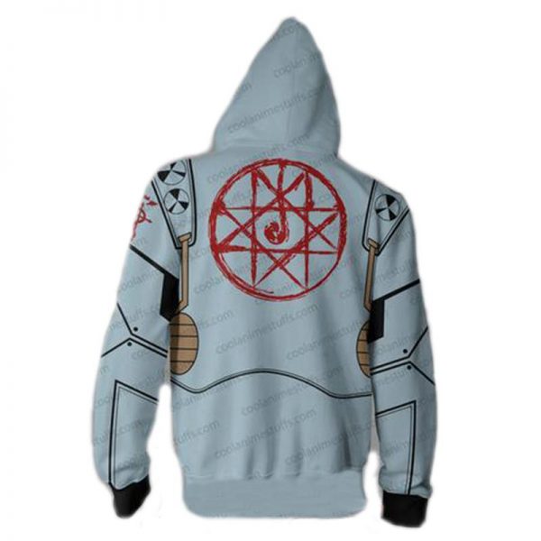 Fullmetal Alchemist Alphonse Elric Hoodies - Zip Up Hoodie