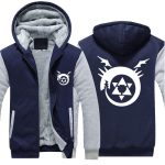 Fullmetal Alchemist Coats& Jackets - Zip Up Cardigan Fleece Jacket
