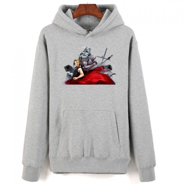 Fullmetal Alchemist Hoodies - Pullover Anime Printed Hoodie