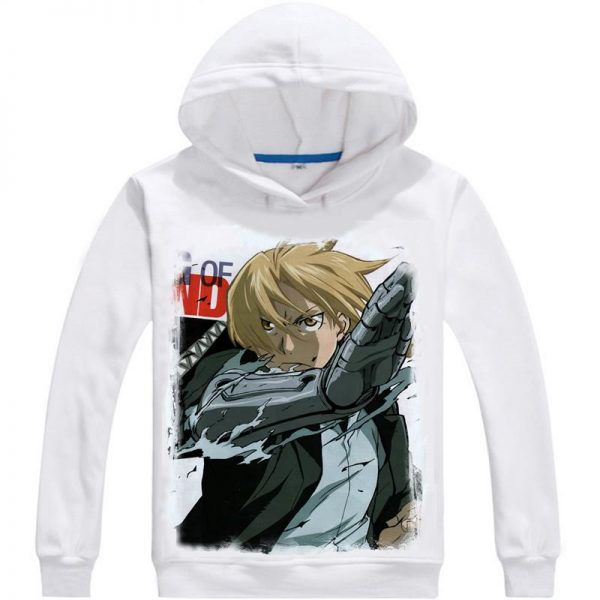 Fullmetal Alchemist Hoodies - Zip Up Edward Elric Multi-style Hoodie