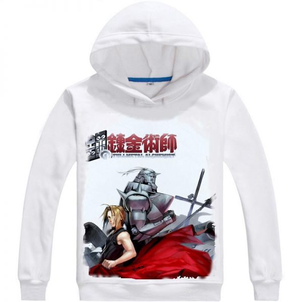 Fullmetal Alchemist Hoodies - Zip Up Edward Elric Multi-style Hoodie