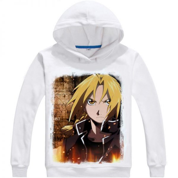 Fullmetal Alchemist Hoodies - Zip Up Edward Elric Multi-style Hoodie