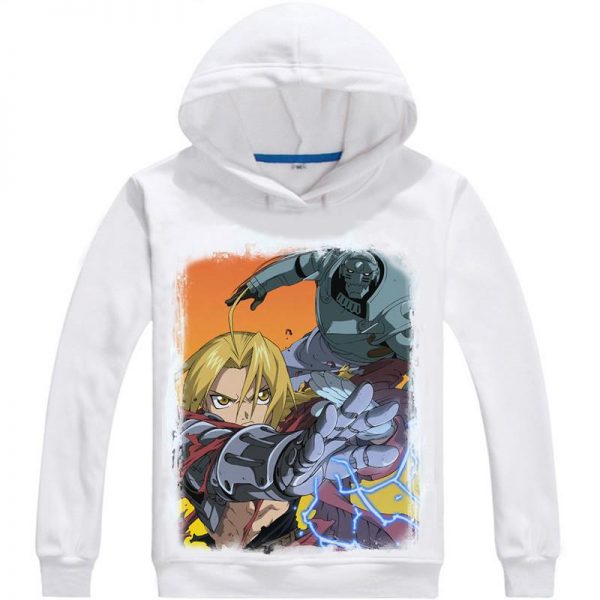 Fullmetal Alchemist Hoodies - Zip Up Steel Men Multi-style Hoodie