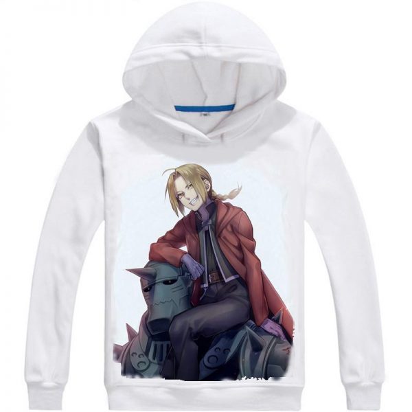 Fullmetal Alchemist Hoodies - Zip Up Steel Men Multi-style Hoodie