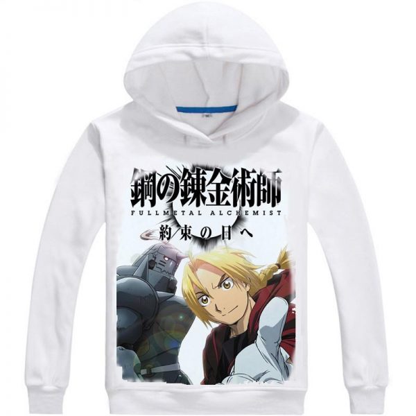 Fullmetal Alchemist Hoodies - Zip Up Steel Men Multi-style Hoodie