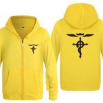 Fullmetal Alchemist Hoodies -  Zipper Fleece Long Sleeve Jacket