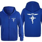 Fullmetal Alchemist Hoodies -  Zipper Fleece Long Sleeve Jacket
