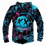 Funny Blink 182 Sweatshirts - Demon Black 3D Sweatshirt