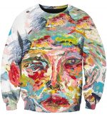 Funny Cage The Elephant Hoodies - Colourful Oil painting Pullover 3D Hoodie