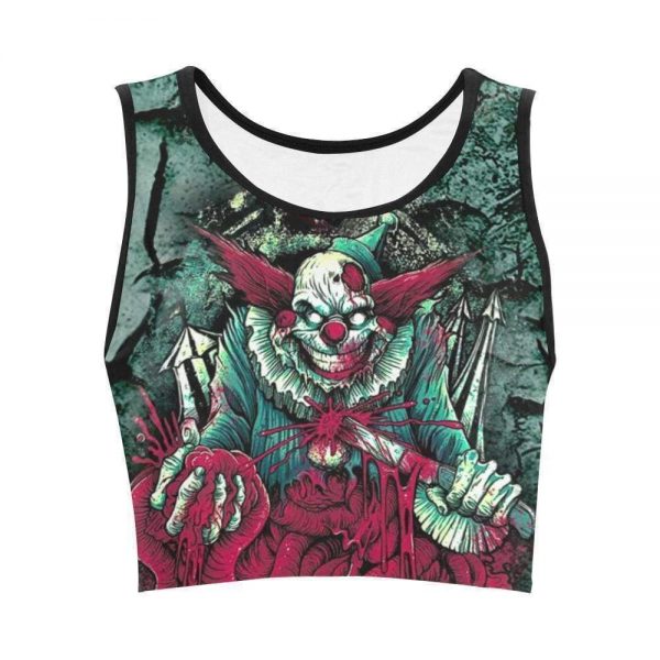 Funny Clown Hoodies - Pullover Evil Nausea Black Hoodie