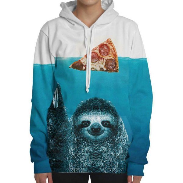 Funny Clown Sweatshirts- Evil Nausea Black Sweatshirt