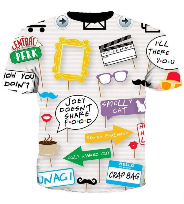 Funny Friends Hoodies - Pullover White Hoodie